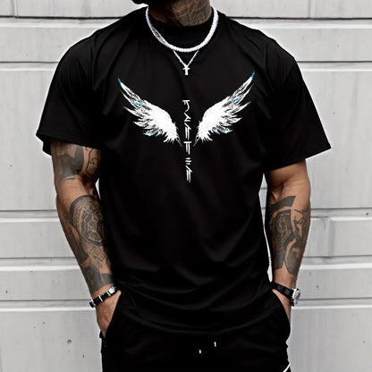 Men's Graphic Print T-Shirt – Loose Fit Pure Cotton | 10 Designs | Sizes S–3XL