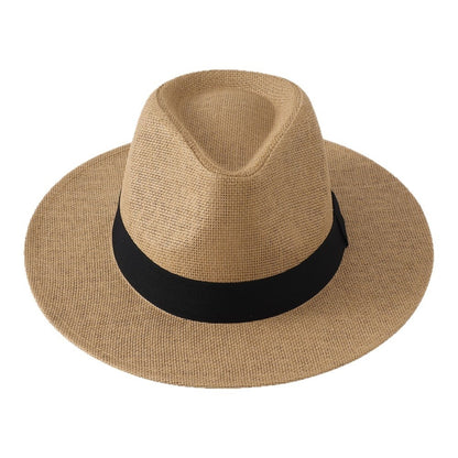 Women's Straw Flat-Top Sun Hat | Resort Panama Style – 18 Variants