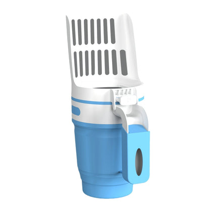 2-in-1 Cat Litter Scoop with Waste Bin & Refill Bags