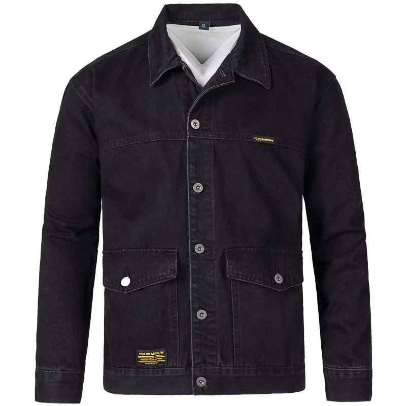 Men's Slim-Fit Denim Jacket | Cotton-Lined Casual Outerwear M–4XL