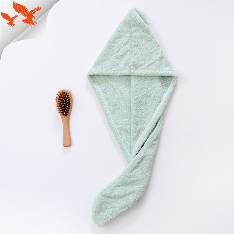 Coral Fleece Hair Drying Cap | Quick-Dry & Soft | Pack of 1, 2, 3 or 4