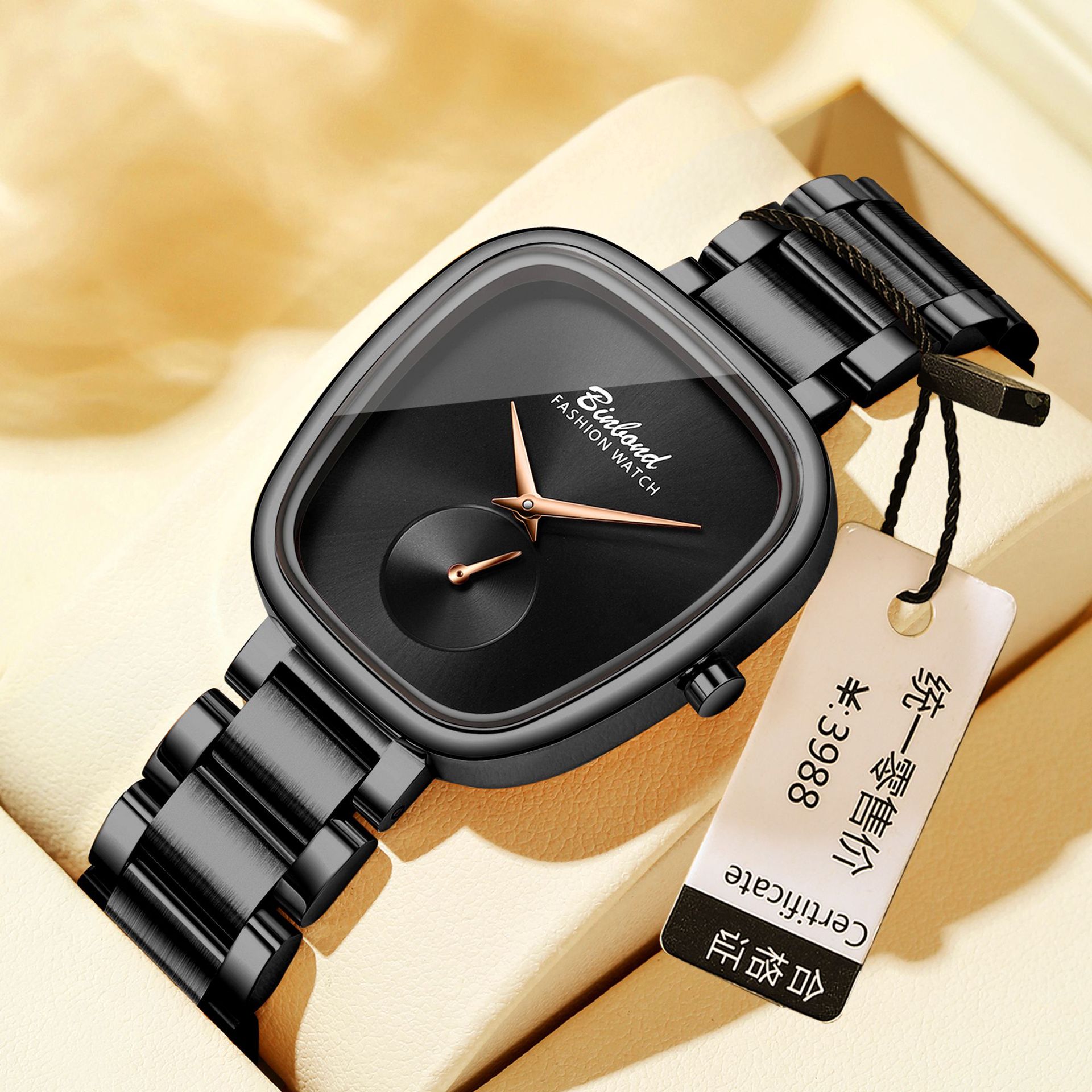 Women's Stainless Steel Quartz Watch | Water Resistant | 34mm