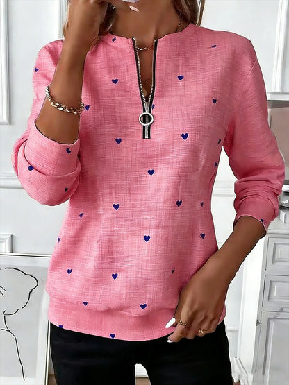 Women's Loose Fit Floral Print Sweatshirt | Sizes S to 5XL