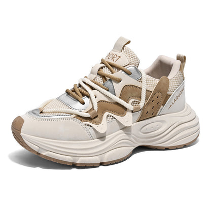 Breathable Thick-Sole Casual Trainers – Chunky Running Shoes | EU 39–44