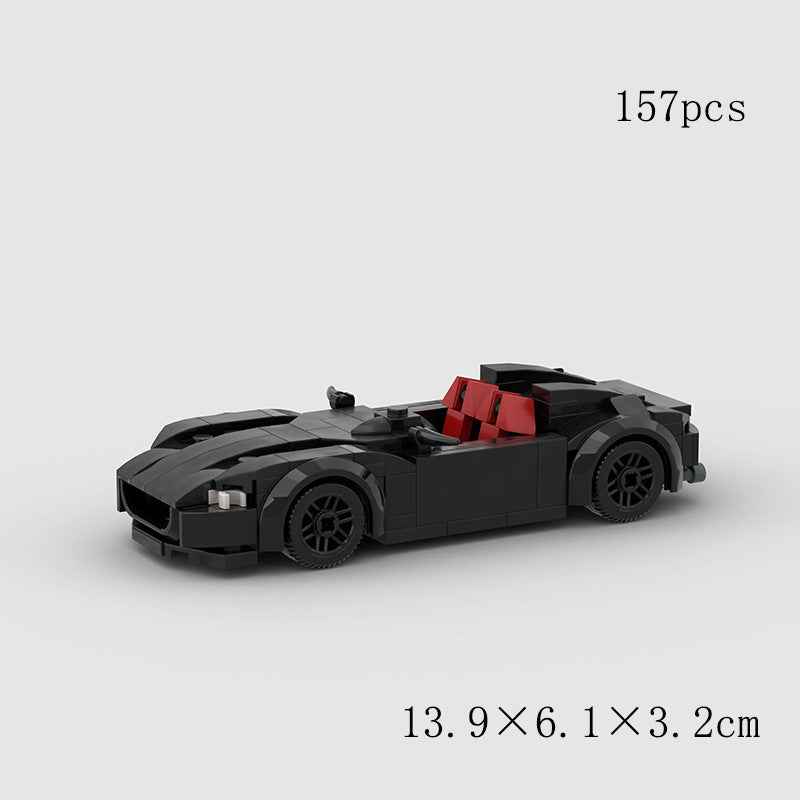 Children's Toys Car Model Sports Car And Small Particle Building Blocks MOC Educational Toys