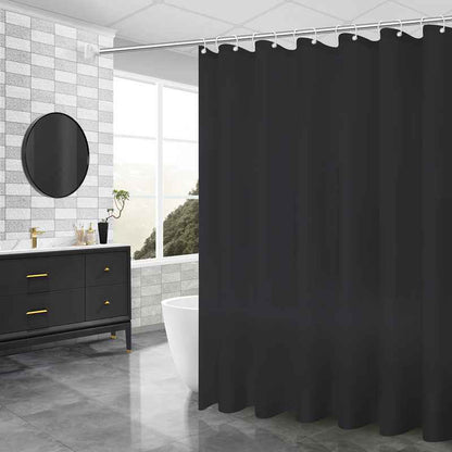 PEVA Shower Curtain – Waterproof Geometric & Printed Bathroom Curtain