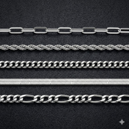 14K Silver Plated Stackable Bracelet Set | 5 Dainty Bracelets for Women