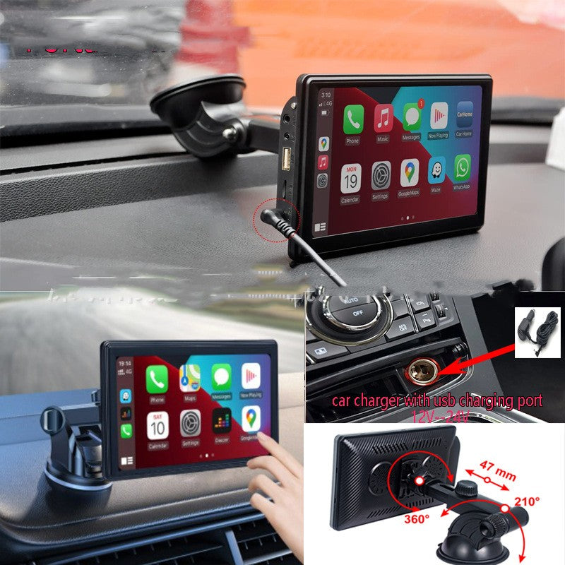 7-Inch Portable Car GPS Navigator | Wireless Smart Screen