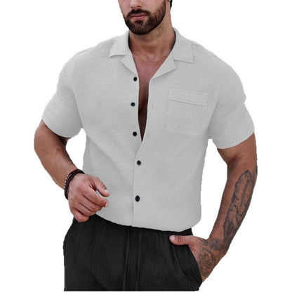 Men's Wrinkle-Resistant Short Sleeve Shirt | Business Casual