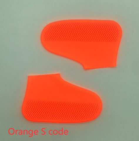 Silicone Waterproof Shoe Covers – Heeled Overshoes, Unisex