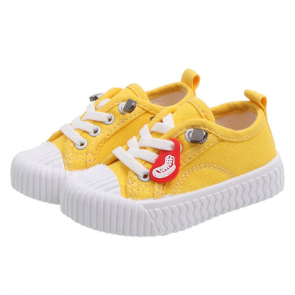Children's Canvas Shoes | Breathable Non-Slip | Sizes 21-25