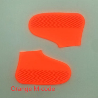 Silicone Waterproof Shoe Covers – Heeled Overshoes, Unisex