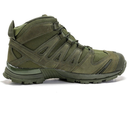 Men's Waterproof Tactical Military Boots | Mid-Top Combat