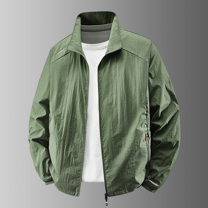 Men's Lightweight Sun-Protective Jacket | Thin Polyester Casual Coat – M to 5XL