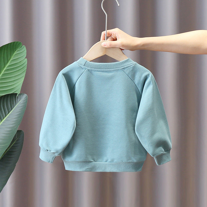 Children's Dinosaur Cartoon Sweatshirt | 95% Cotton Kids Top 80–120cm