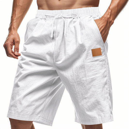 Men's Linen Blend Casual Shorts | Breathable S-3XL