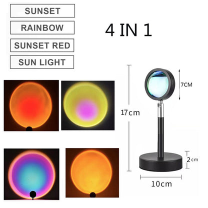 Starry Sky Projector Lamp — LED Galaxy Night Light for Bedroom & Home Decor