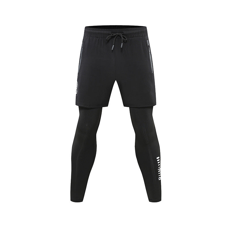 Men's Padded Compression Sports Leggings | Running, Gym & Cycling