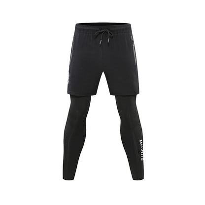 Men's Padded Compression Sports Leggings | Running, Gym & Cycling