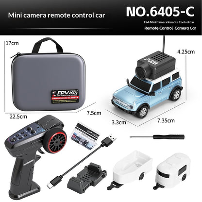 Mini FPV RC Car with Camera – HD Image Transmission Self-Stabilising 4 Colours