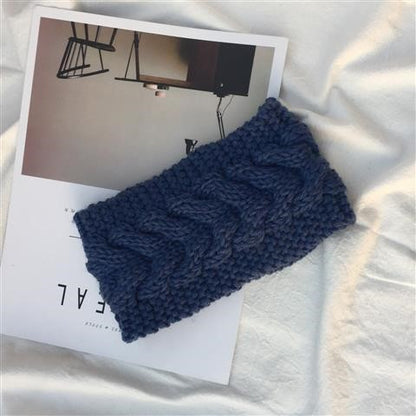 Women's Knitted Wool Headband – 9 Colours