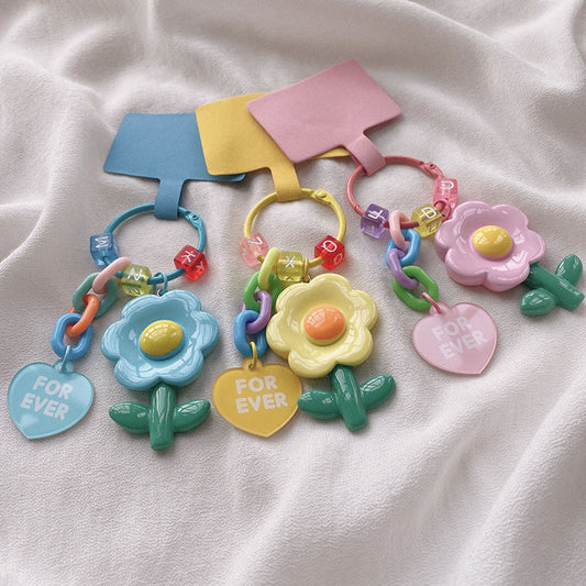 Frosted Two-Tone Acrylic Bear Keychain | 14 Colours