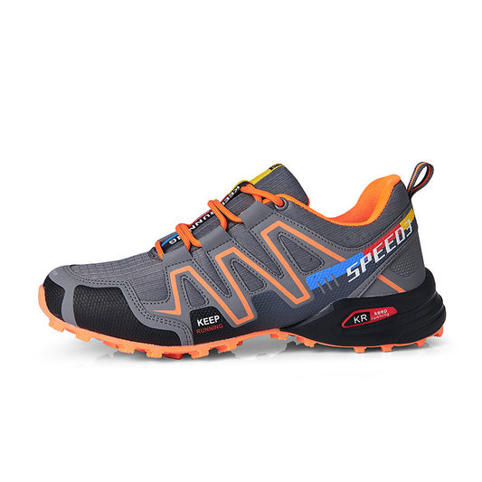 Unisex Off-Road Hiking Trainers - Non-Slip Rubber Sole Trail Running Shoes