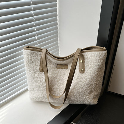 Women's Cotton Bucket Shoulder Bag | Retro Style | 5 Colours