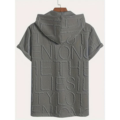 Men's Plus Size Fleece-Lined Jacquard Shirt 2XL-6XL