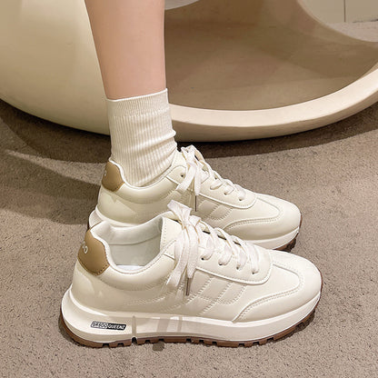 Women's Casual Lace-Up Platform Shoes | Height Increasing | EU 35-41