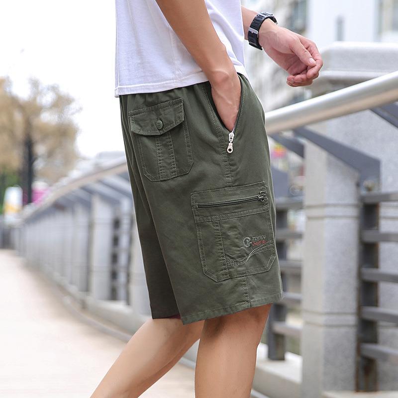 Men's Loose-Fit Cotton Blend Shorts