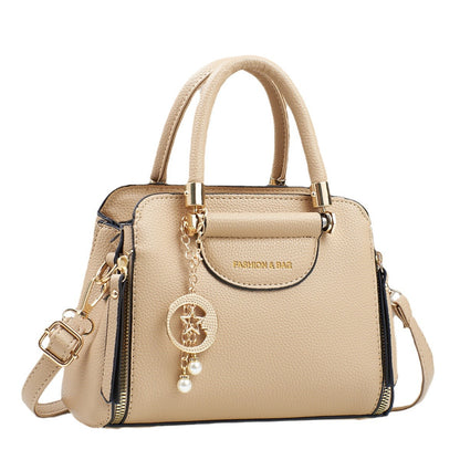 Women's PU Leather Crossbody Bag – Minimalist Shoulder Bag