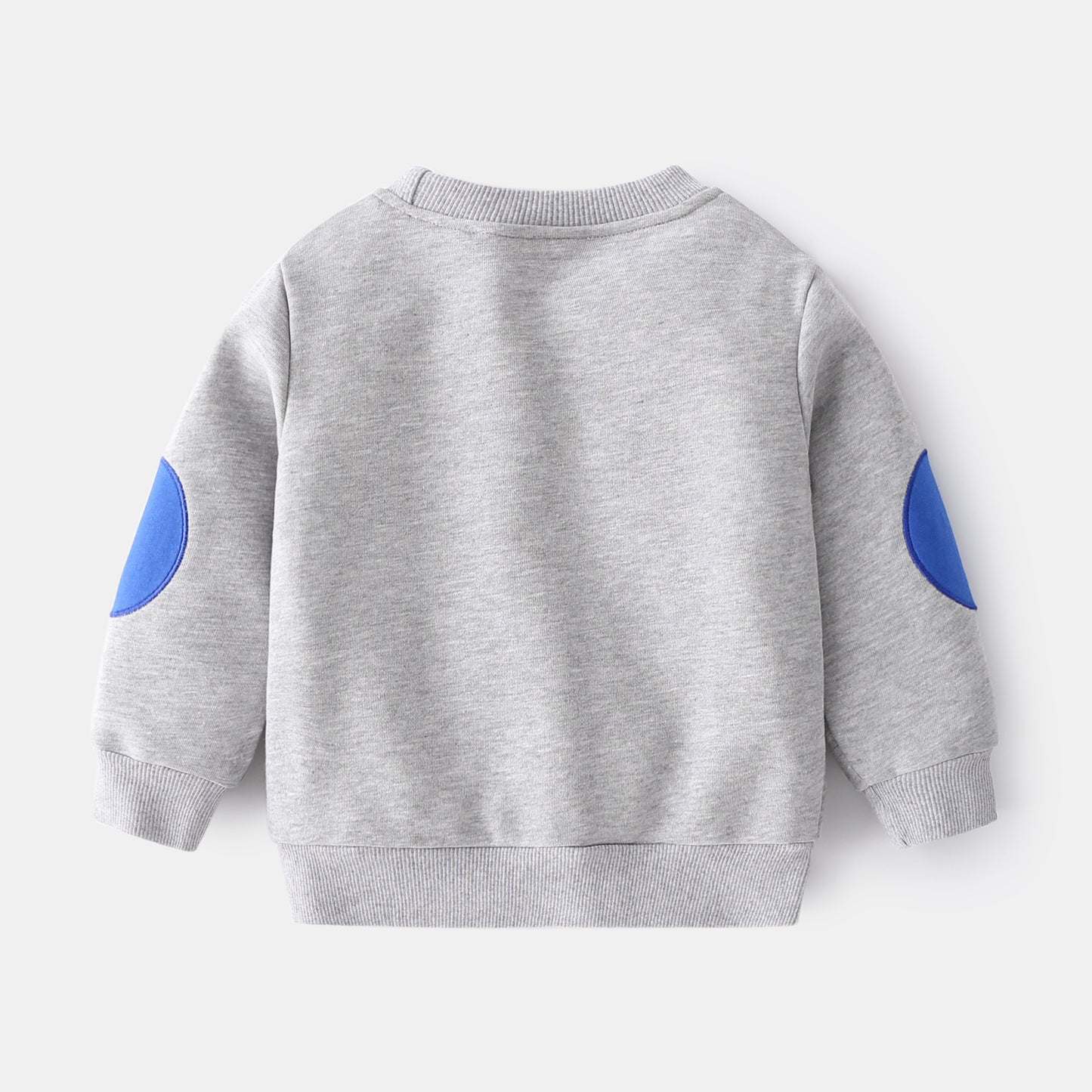 Boys' Letter Print Pullover Sweatshirt | Kids Cotton Sweatshirt