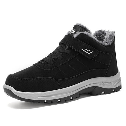 High-Top Fleece-Lined Snow Boots | Sizes 36-46