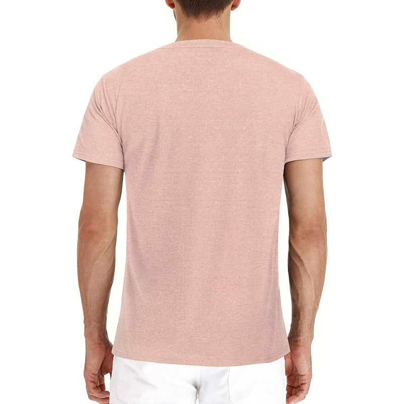 Men's Casual Cotton Crewneck T-Shirt | Loose Fit