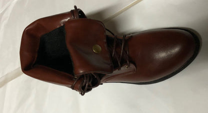 Unisex Mid-Calf Knight Boots – Square Heel