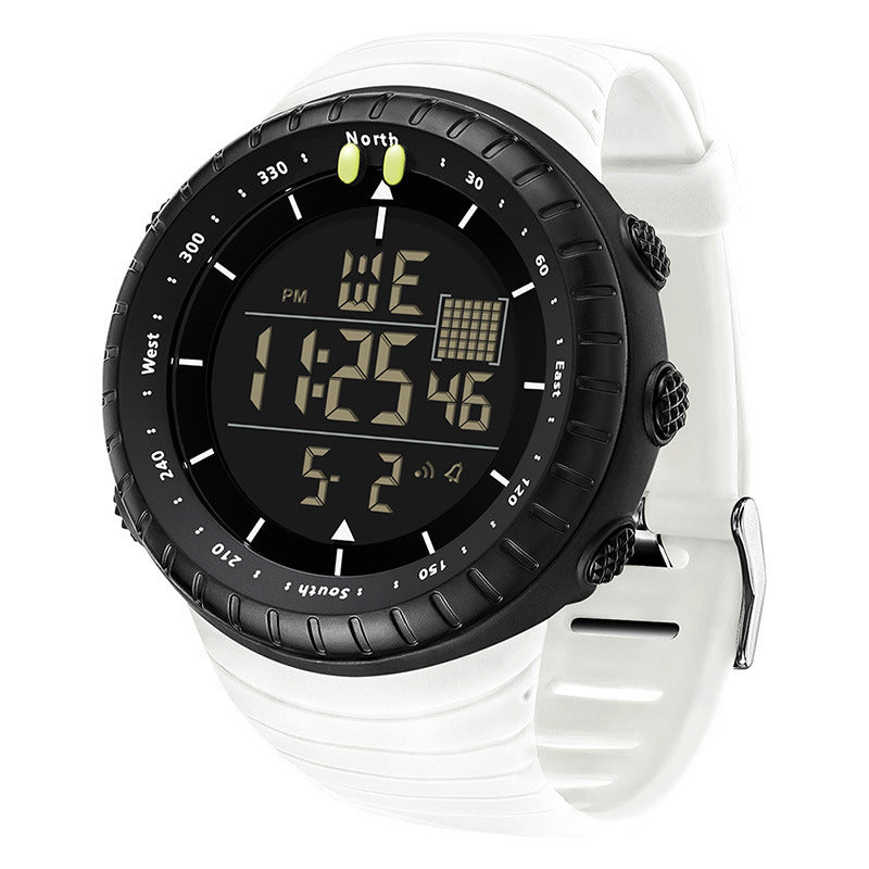 Large Dial Luminous Waterproof Watch for Men - Casual & Sports Style