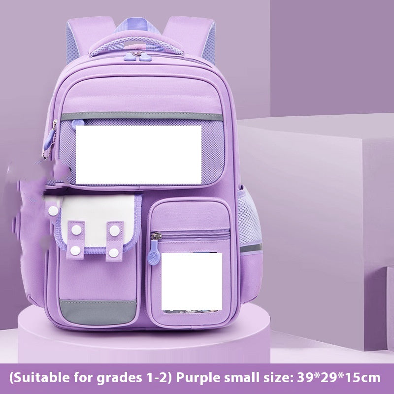 Kids' Premium Oxford School Backpack – Spine Protection & Waterproof