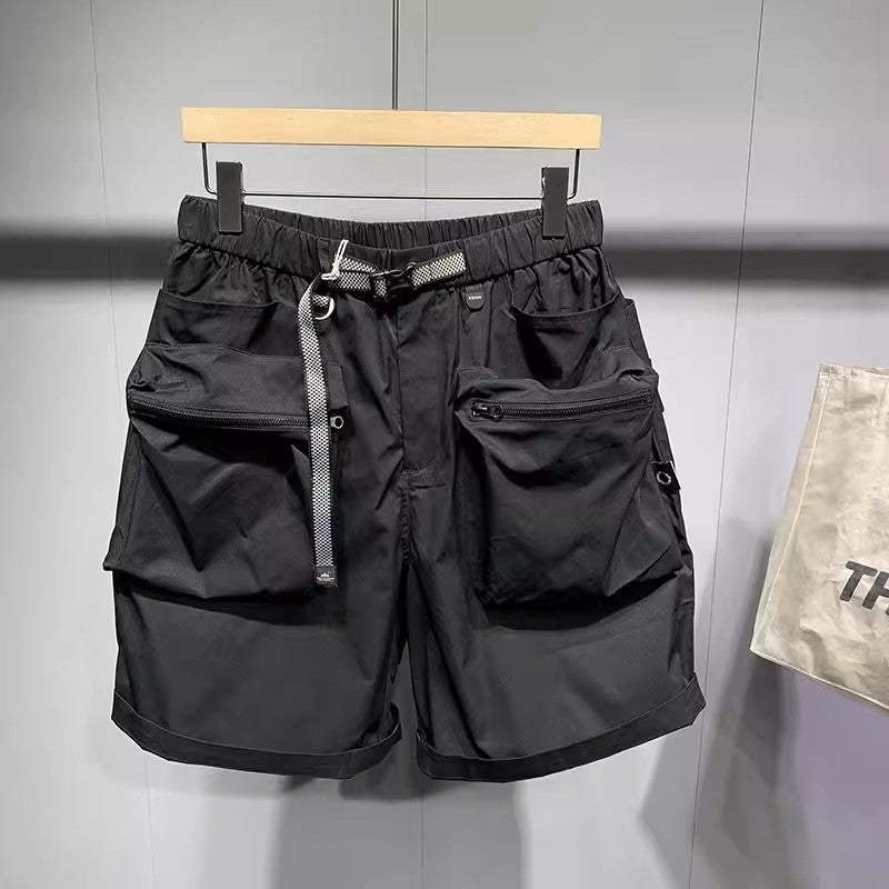 Men's Loose Fit Workwear Shorts | Casual Cargo Shorts with Pockets