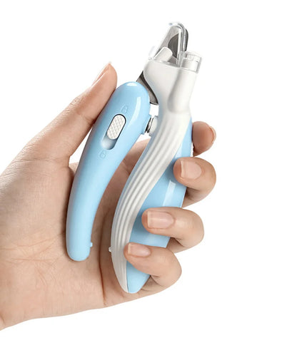 LED Pet Nail Clippers | Stainless Steel Claw Trimmer for Dogs & Cats