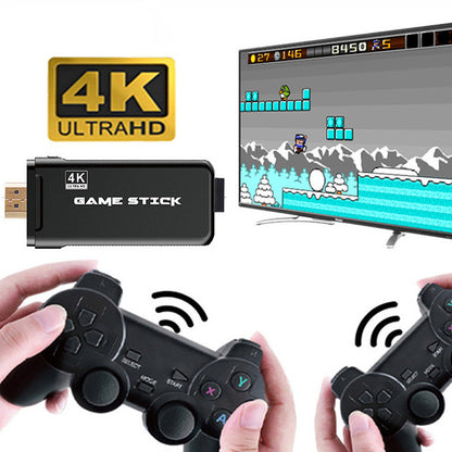 Retro Wireless TV Game Console – HDMI, 2 Controllers, 32GB & 64GB