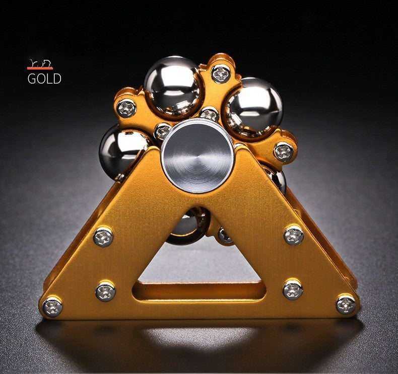 Ferris Wheel Metal Fingertip Gyro | Inception Spinner with Stand | 3 Colours