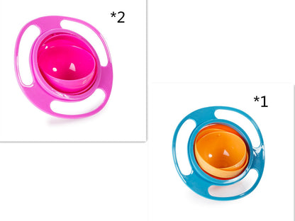 360° Rotating Spill-Proof Baby Bowl