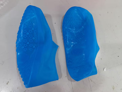 Silicone Waterproof Shoe Covers – Heeled Overshoes, Unisex