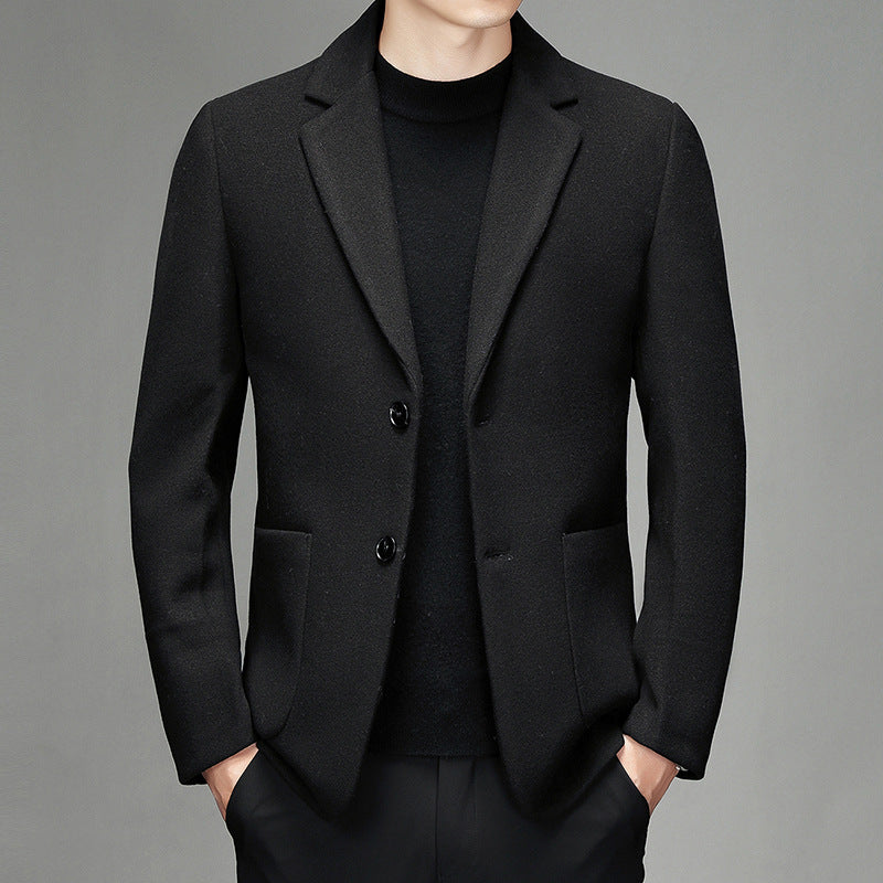 Men's Woollen Suit Jacket – Refined Casual Autumn Winter | M–4XL