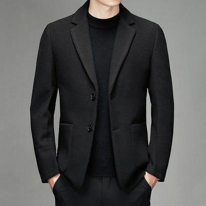 Men's Woollen Suit Jacket – Refined Casual Autumn Winter | M–4XL