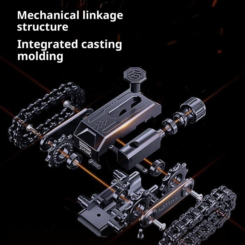Metal Gyroscope Tank Decompression Desk Toy