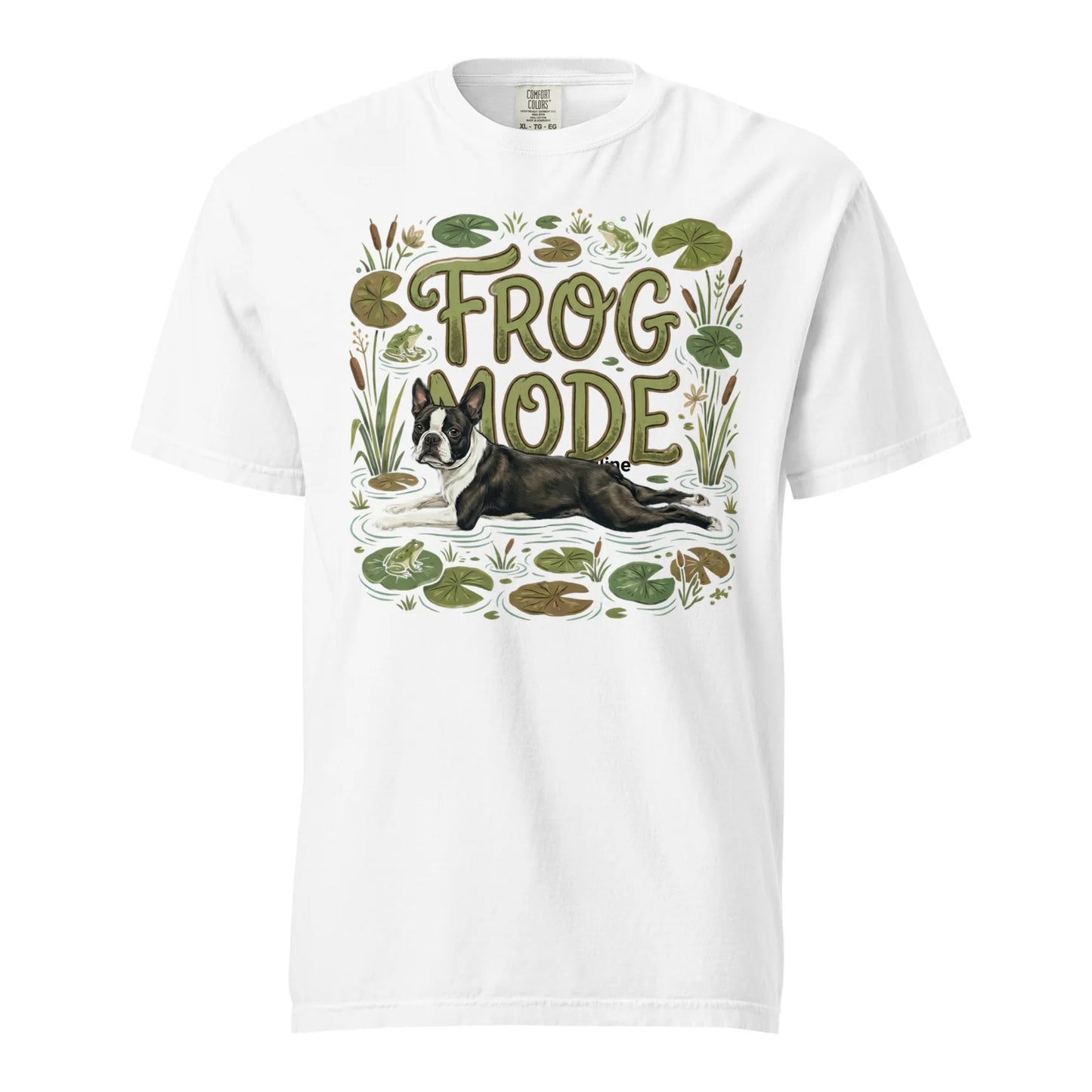 Men's Printed Cultural T-Shirt – Straight Fit in Black, Green & White