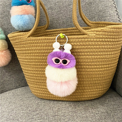 Cartoon Plush Keychain Doll | Cute Character Key Pendant | JP Collections