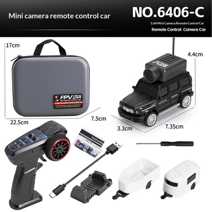 Mini FPV RC Car with Camera – HD Image Transmission Self-Stabilising 4 Colours